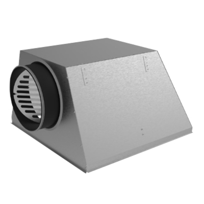 Plenum for high induction square swirl diffuser WT350