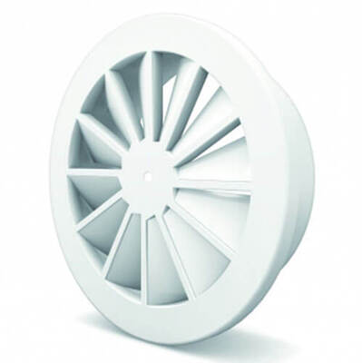 Grada International Round swirl diffuser with fixed blades