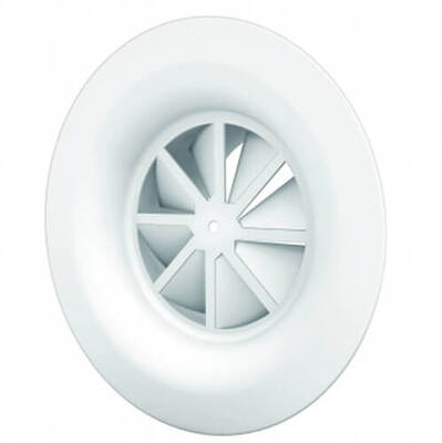Grada International Round swirl diffuser with diffuser ring