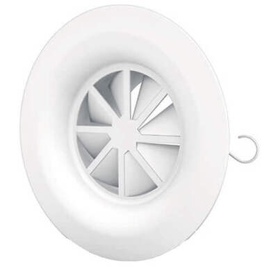 CIRCULAR SWIRL DIFFUSER WITH FIXED BLADES