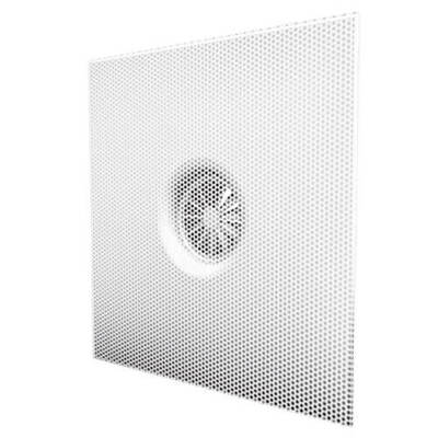 PERFORATED DIFFUSER WITH SWIRL EFFECT