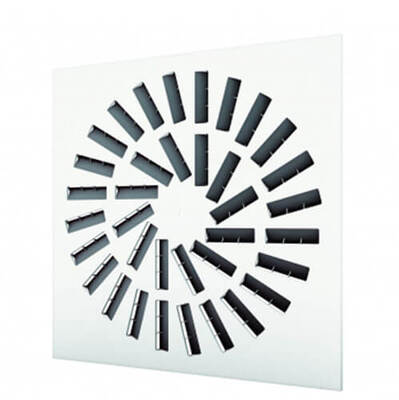Grada International Square swirl diffuser 