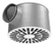 WT450 - Round steel swirl diffuser