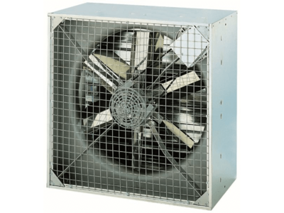 Belt driven axial fans