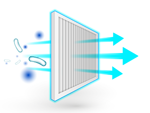 How can you fight bacteria in the air?