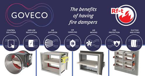 What are the benefits of fire dampers?