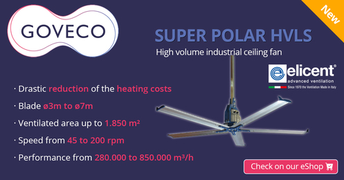 High volume low speed ceiling fan