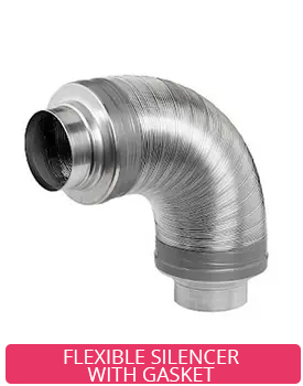 Goveco - Flexible silencer with gasket